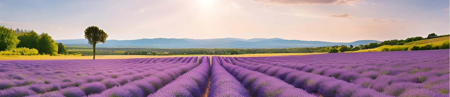 paysage de provence typique